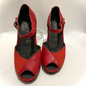 Red Wedges for Women